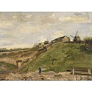 Fine Art Prints Vincent Van Gogh De Heuvel Van Montmartre Met Steengroeve Art Print Canvas Premium Wall Decor Poster Mural Fine Art Prints Vincent Van Gogh De Heuvel Van Montmartre Met Steengroeve Art Print Canvas Premium Wall Decor Poster Mural