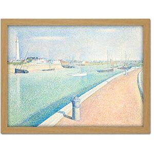 Fine Art Prints Seurat Georges The Channel Of Gravelines Petit Fort Philippe Large Framed Art Print Poster Wall Decor 18x24 Fine Art Prints Seurat Georges The Channel Of Gravelines Petit Fort Philippe Large Framed Art Print Poster Wall Decor 18x24