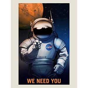 Wee Blue Coo Nasa Space Exploration Job Advert We Need You Art Print Poster Wall Decor 12X16 Inch Wee Blue Coo Nasa Space Exploration Job Advert We Need You Art Print Poster Wall Decor 12X16 Inch
