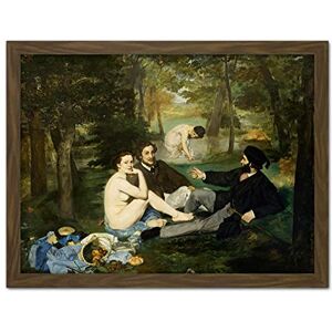 Fine Art Prints Edouard Manet Luncheon On The Grass Large Framed Art Print Poster Wall Decor 18x24 Fine Art Prints Edouard Manet Luncheon On The Grass Large Framed Art Print Poster Wall Decor 18x24