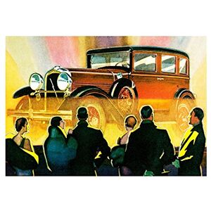 Wee Blue Coo Vintage Ad Car Automobile Style Retro Classic Wall Art Print Wee Blue Coo Vintage Ad Car Automobile Style Retro Classic Wall Art Print