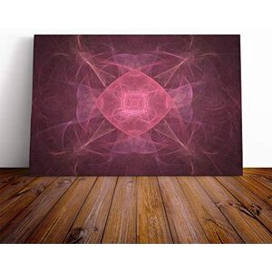 Big Box Art Canvas Print Wall Art Pink Abstract Fractal (2) Mounted and Stretched Box Frame Picture Home Decor for Kitchen, Living, Dining Room, Bedroom, Hallway, Multi-Colour, 20x14 Inch Big Box Art Canvas Print Wall Art Pink Abstract Fractal (2) Mounted and Stretched Box Frame Picture Home Decor for Kitchen, Living, Dining Room, Bedroom, Hallway, Multi-Colour, 20x14 Inch