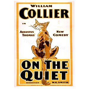 Wee Blue Coo Theatre Stage Play Comedy On The Quiet USA Advertising Wall Art Print Wee Blue Coo Theatre Stage Play Comedy On The Quiet USA Advertising Wall Art Print