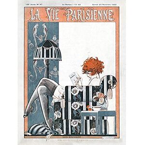 Artery8 La Vie Parisienne My Love Red Head Magazine Cover Unframed Wall Art Print Poster Home Decor Premium Artery8 La Vie Parisienne My Love Red Head Magazine Cover Unframed Wall Art Print Poster Home Decor Premium