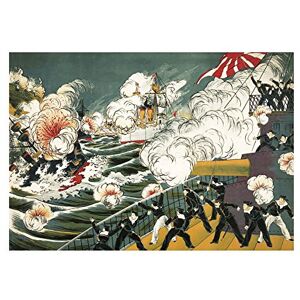 Wee Blue Coo War Memorabilia Japan Russia Lushun Bay Naval Battle Wall Art Print Wee Blue Coo War Memorabilia Japan Russia Lushun Bay Naval Battle Wall Art Print