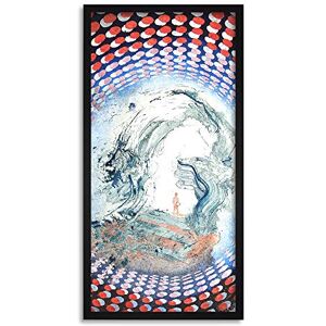 Artery8 Miniorfeus Abstract Painting Child Framed Wall Art Print Long 25X12 Inch Artery8 Miniorfeus Abstract Painting Child Framed Wall Art Print Long 25X12 Inch