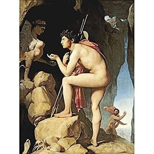 Fine Art Prints Ingres Oedipus Sphinx Greek Myth Painting Art Print Canvas Premium Wall Decor Poster Mural Fine Art Prints Ingres Oedipus Sphinx Greek Myth Painting Art Print Canvas Premium Wall Decor Poster Mural