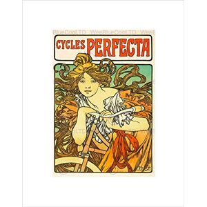 Wee Blue Coo Ad Transport Perfecta Cycles Nouveau Girl Bike France Wall Art Print Wee Blue Coo Ad Transport Perfecta Cycles Nouveau Girl Bike France Wall Art Print