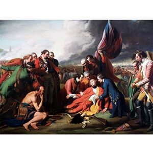 Fine Art Prints West Death General Wolfe Battle Quebec War Painting Large Print Poster Wall Art Decor Picture Fine Art Prints West Death General Wolfe Battle Quebec War Painting Large Print Poster Wall Art Decor Picture