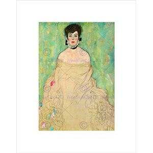 Wee Blue Coo Klimt Portrait Of Amalie Zuckerkandl Old Master Wall Art Print Wee Blue Coo Klimt Portrait Of Amalie Zuckerkandl Old Master Wall Art Print