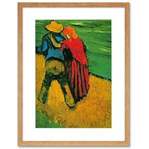 Wee Blue Coo Painting Van Gogh Two Lovers Old Master Framed Wall Art Print Wee Blue Coo Painting Van Gogh Two Lovers Old Master Framed Wall Art Print