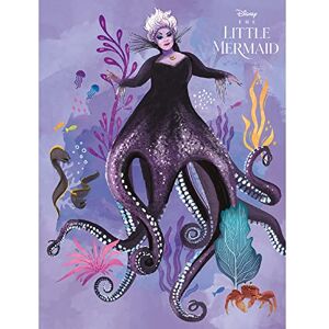 Pyramid Disney The Little Mermaid Canvas (Ursula Under the Sea Design) Large Canvas 60cm x 80cm, Wall Pictures for Men, Women and Kids Official Merchandise Pyramid Disney The Little Mermaid Canvas (Ursula Under the Sea Design) Large Canvas 60cm x 80cm, Wall Pictures for Men, Women and Kids Official Merchandise