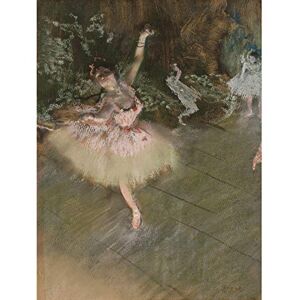 Fine Art Prints Edgar Degas The Star Kunstdruck auf Leinwand, groß, Premium-Poster, Wandbild Fine Art Prints Edgar Degas The Star Kunstdruck auf Leinwand, groß, Premium-Poster, Wandbild