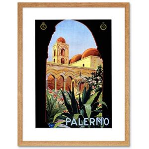 Wee Blue Coo Palermo Sicily Italy Sun Norman Palace Ad Framed Art Print Picture F12X1287 Wee Blue Coo Palermo Sicily Italy Sun Norman Palace Ad Framed Art Print Picture F12X1287