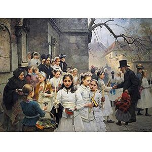 Fine Art Prints Smith After First Communion Painting Art Print Canvas Premium Wall Decor Poster Mural Fine Art Prints Smith After First Communion Painting Art Print Canvas Premium Wall Decor Poster Mural