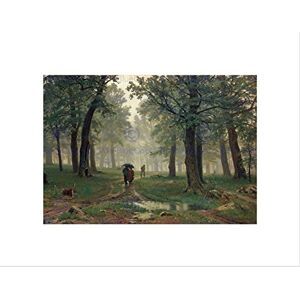 Wee Blue Coo Shishkin Rain In An Oak Forest Wall Art Print Wee Blue Coo Shishkin Rain In An Oak Forest Wall Art Print