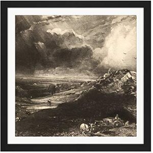 Artery8 David Lucas A Heath 1831 Painting Square Wooden Framed Wall Art Print Picture 16X16 Inch Artery8 David Lucas A Heath 1831 Painting Square Wooden Framed Wall Art Print Picture 16X16 Inch