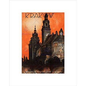 Wee Blue Coo TRAVEL TOURISM KRAKOW POLAND WAWEL CASTLE RAIL FRANCE FRAMED ART PRINT B12X7962 Wee Blue Coo TRAVEL TOURISM KRAKOW POLAND WAWEL CASTLE RAIL FRANCE FRAMED ART PRINT B12X7962