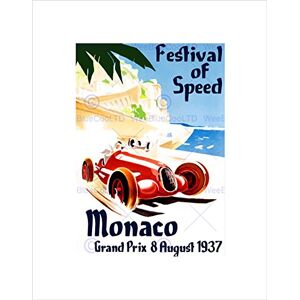 Wee Blue Coo GRAND PRIX CAR AUTOMOBILE FESTIVAL OF SPEED MONACO FRAMED ART PRINT B12X10473 Wee Blue Coo GRAND PRIX CAR AUTOMOBILE FESTIVAL OF SPEED MONACO FRAMED ART PRINT B12X10473