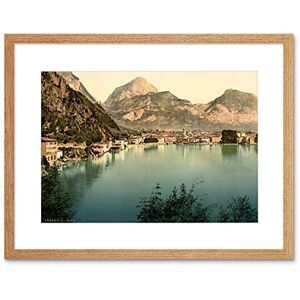 Wee Blue Coo Vintage Y Riva Lake Garda Italy Framed Wall Art Print Wee Blue Coo Vintage Y Riva Lake Garda Italy Framed Wall Art Print