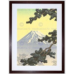 Wee Blue Coo Nature Landscape Fuji Japan Volcano Kawase Hasui Framed Wall Art Print Wee Blue Coo Nature Landscape Fuji Japan Volcano Kawase Hasui Framed Wall Art Print