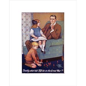 Wee Blue Coo WAR RECRUITMENT ENLIST GREAT FIRST WORLD ICONIC UK FRAMED ART PRINT B12X1942 Wee Blue Coo WAR RECRUITMENT ENLIST GREAT FIRST WORLD ICONIC UK FRAMED ART PRINT B12X1942
