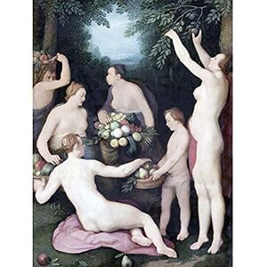 Artery8 Van Haarlem Pomona Receiving The Harvest Of Fruit Unframed Wall Art Print Poster Home Decor Premium Artery8 Van Haarlem Pomona Receiving The Harvest Of Fruit Unframed Wall Art Print Poster Home Decor Premium