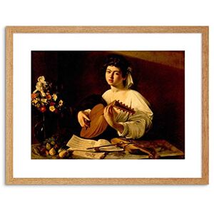 Wee Blue Coo PAINTING PORTRAIT STUDY CARAVAGGIO LUTE PLAYER FRAMED PRINT F97X4982 Wee Blue Coo PAINTING PORTRAIT STUDY CARAVAGGIO LUTE PLAYER FRAMED PRINT F97X4982
