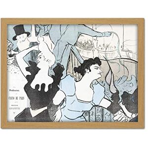 Artery8 Toulouse Lautrec Masked Ball Casino Paris Advert Artwork Framed Wall Art Print 18X24 Inch Artery8 Toulouse Lautrec Masked Ball Casino Paris Advert Artwork Framed Wall Art Print 18X24 Inch
