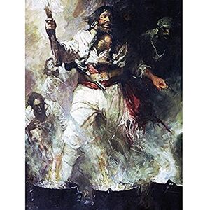 Fine Art Prints Schoonover Black Beard Smoke Flames Painting Unframed Wall Art Print Poster Home Decor Premium Fine Art Prints Schoonover Black Beard Smoke Flames Painting Unframed Wall Art Print Poster Home Decor Premium
