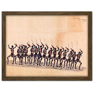 Fine Art Prints Tommy Mcrae Rutherglen Corroboree Large Framed Art Print Poster Wall Decor 18x24 Fine Art Prints Tommy Mcrae Rutherglen Corroboree Large Framed Art Print Poster Wall Decor 18x24