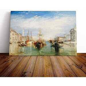 Big Box Art Canvas Print Wall Art Joseph William Turner Venice from The Porch of Madonna Mounted Stretched Box Frame Picture Home Decor for Kitchen, Living Room, Bedroom, Multi-Colour, 24x16 Inch Big Box Art Canvas Print Wall Art Joseph William Turner Venice from The Porch of Madonna Mounted Stretched Box Frame Picture Home Decor for Kitchen, Living Room, Bedroom, Multi-Colour, 24x16 Inch