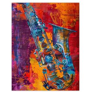 Artery8 Acid Jazz Music Saxophone Abstract Painting Living Room Large Wall Art Poster Print Thick Paper 18X24 Inch Artery8 Acid Jazz Music Saxophone Abstract Painting Living Room Large Wall Art Poster Print Thick Paper 18X24 Inch