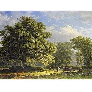 Artery8 Roth View Forest Bentheim Landscape Painting Unframed Wall Art Print Poster Home Decor Premium Artery8 Roth View Forest Bentheim Landscape Painting Unframed Wall Art Print Poster Home Decor Premium