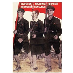 Wee Blue Coo Ad Political Communist Youth Komsomol Stalin Soviet Union Wall Art Print Wee Blue Coo Ad Political Communist Youth Komsomol Stalin Soviet Union Wall Art Print