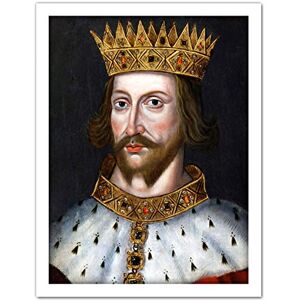 Fine Art Prints Portrait King Henry II England Royal Historic Painting Large Framed Art Print Poster Wall Decor 18x24 in Fine Art Prints Portrait King Henry II England Royal Historic Painting Large Framed Art Print Poster Wall Decor 18x24 in