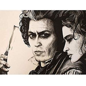 Wee Blue Coo Sweeny Todd Johnny Depp Wayne Maguire Unframed Art Print Poster Wall Decor 12X16 Inch Wee Blue Coo Sweeny Todd Johnny Depp Wayne Maguire Unframed Art Print Poster Wall Decor 12X16 Inch