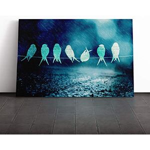 Big Box Art Wall Bird Song Art Canvas Print Gallery Wrapped 30mm Frame Wall Art 20x14 inches Ready to Hang Contemporary Animals Picture Living Room Bedroom Lounge Office Big Box Art Wall Bird Song Art Canvas Print Gallery Wrapped 30mm Frame Wall Art 20x14 inches Ready to Hang Contemporary Animals Picture Living Room Bedroom Lounge Office