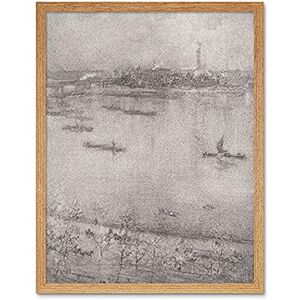 Fine Art Prints James Mcneill Whistler The Thames, ungerahmtes Wandkunst-Poster, Heimdekoration, Premium Fine Art Prints James Mcneill Whistler The Thames, ungerahmtes Wandkunst-Poster, Heimdekoration, Premium