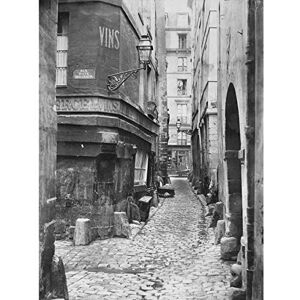 Artery8 Charles Marville Glatigny Street Paris 1800S Photo Large Wall Art Poster Print Thick Paper 18X24 Inch Artery8 Charles Marville Glatigny Street Paris 1800S Photo Large Wall Art Poster Print Thick Paper 18X24 Inch