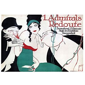 Wee Blue Coo Vintage Ad Party Dance Ice Berlin Germany Wall Art Print Wee Blue Coo Vintage Ad Party Dance Ice Berlin Germany Wall Art Print