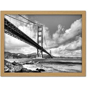 Fine Art Prints Almonroth Golden Gate Bridge San Francisco Photo Artwork Framed Wall Art Print 18X24 Inch Fine Art Prints Almonroth Golden Gate Bridge San Francisco Photo Artwork Framed Wall Art Print 18X24 Inch