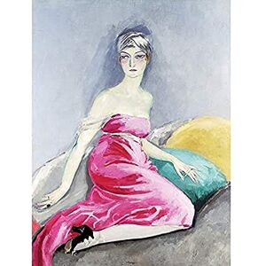 Fine Art Prints Van Dongen Eve Francis Pink Dress Painting Unframed Wall Art Print Poster Home Decor Premium Fine Art Prints Van Dongen Eve Francis Pink Dress Painting Unframed Wall Art Print Poster Home Decor Premium