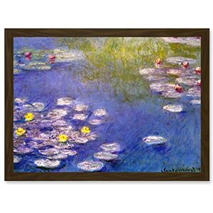 Artery8 - Monet Water Lilies At Giverny - Framed - A4 Artery8 - Monet Water Lilies At Giverny - Framed - A4
