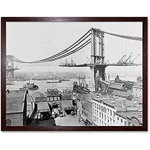 Fine Art Prints Underhill Manhattan Bridge Construction 1909 Photo Unframed Wall Art Print Poster Home Decor Premium Fine Art Prints Underhill Manhattan Bridge Construction 1909 Photo Unframed Wall Art Print Poster Home Decor Premium
