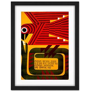 Wee Blue Coo Exhibition Rietberg Museum Zurich Bird Snake Artwork Framed Wall Art Print 18X24 Inch Wee Blue Coo Exhibition Rietberg Museum Zurich Bird Snake Artwork Framed Wall Art Print 18X24 Inch