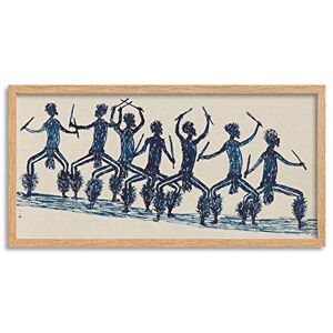 Fine Art Prints Tommy Mcrae Kwatkwat People Corroboree Sketchbook Long Framed Art Print Wall Poster 25x12 inch Fine Art Prints Tommy Mcrae Kwatkwat People Corroboree Sketchbook Long Framed Art Print Wall Poster 25x12 inch