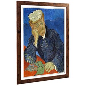 Big Box Art Framed Print of Vincent Van Gogh Dr Paul Gachet Design Wall Art Picture Home Decor for Kitchen, Living Room, Bedroom, Hallway, Walnut, A2 / 24.5x18 Inch / 62x45cm Big Box Art Framed Print of Vincent Van Gogh Dr Paul Gachet Design Wall Art Picture Home Decor for Kitchen, Living Room, Bedroom, Hallway, Walnut, A2 / 24.5x18 Inch / 62x45cm