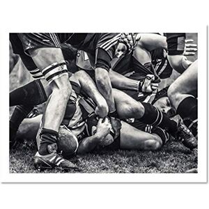 Wee Blue Coo Photo Sport Rugby Football Close Up Scrum Players Ball Game Large Framed Art Print Poster Wall Decor 18x24 inch Wee Blue Coo Photo Sport Rugby Football Close Up Scrum Players Ball Game Large Framed Art Print Poster Wall Decor 18x24 inch