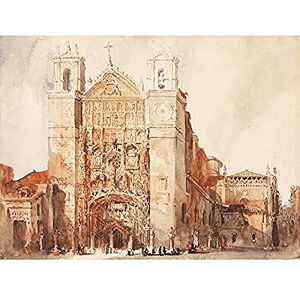 Fine Art Prints Jenaro Perez Villaamil Church Of Saint Paul Valladolid Unframed Wall Art Print Poster Home Decor Premium Fine Art Prints Jenaro Perez Villaamil Church Of Saint Paul Valladolid Unframed Wall Art Print Poster Home Decor Premium